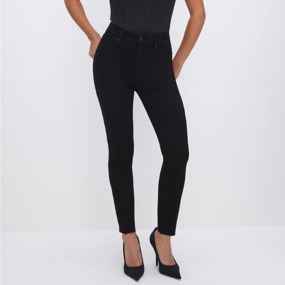 Good American Petite Skinny Never Fade Jeans